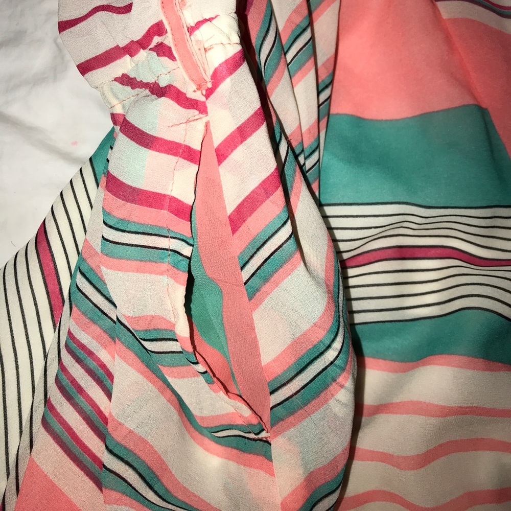 Stripped Sleeveless dress w/pockets size 2x - Picture 8 of 8